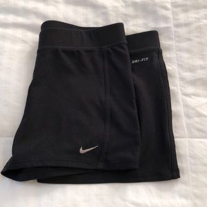 Nike spandex shorts